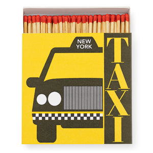 Square Matchbox - Taxi - Archivist Gallery - FABLAB AB