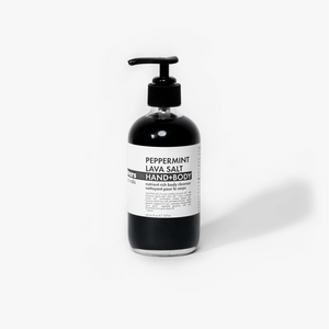Hand and Body Wash - Peppermint Lava Salt - Moon Rivers Naturals - FABLAB AB