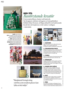 FABLAB founder Johan Svenson in ELLE Decoration - FABLAB AB