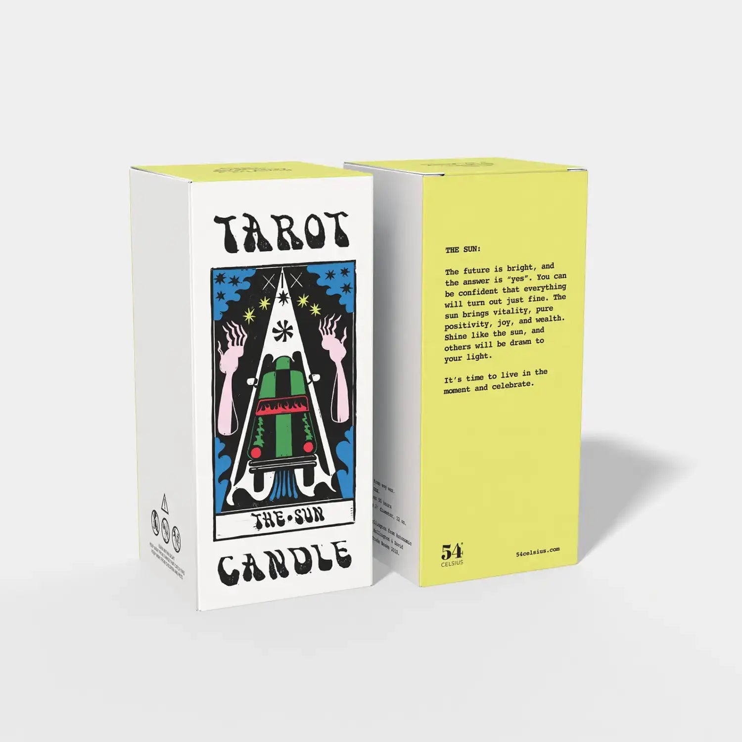 Tarot Sun Soy Candle - FABLAB AB
