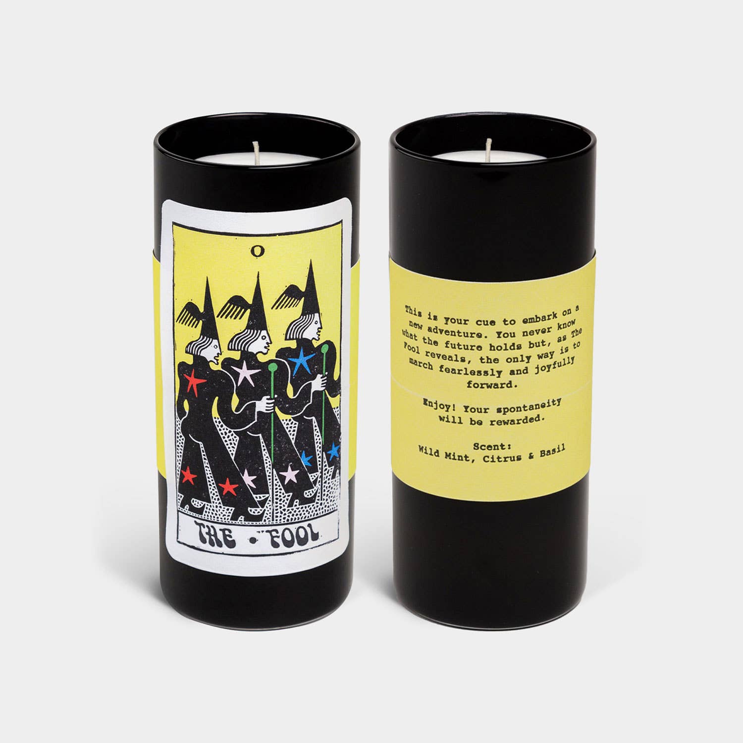 Tarot Fool Scented Candle 60h - FABLAB AB