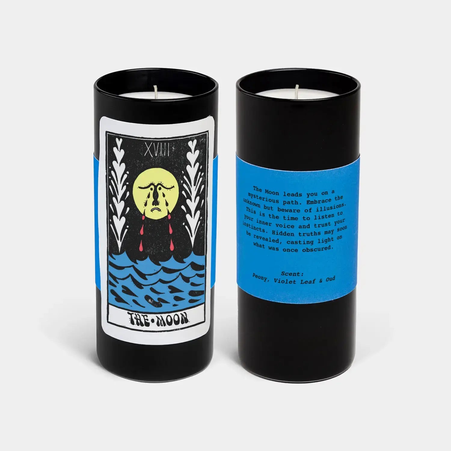 Moon Tarot Soy Candle 60h - FABLAB AB