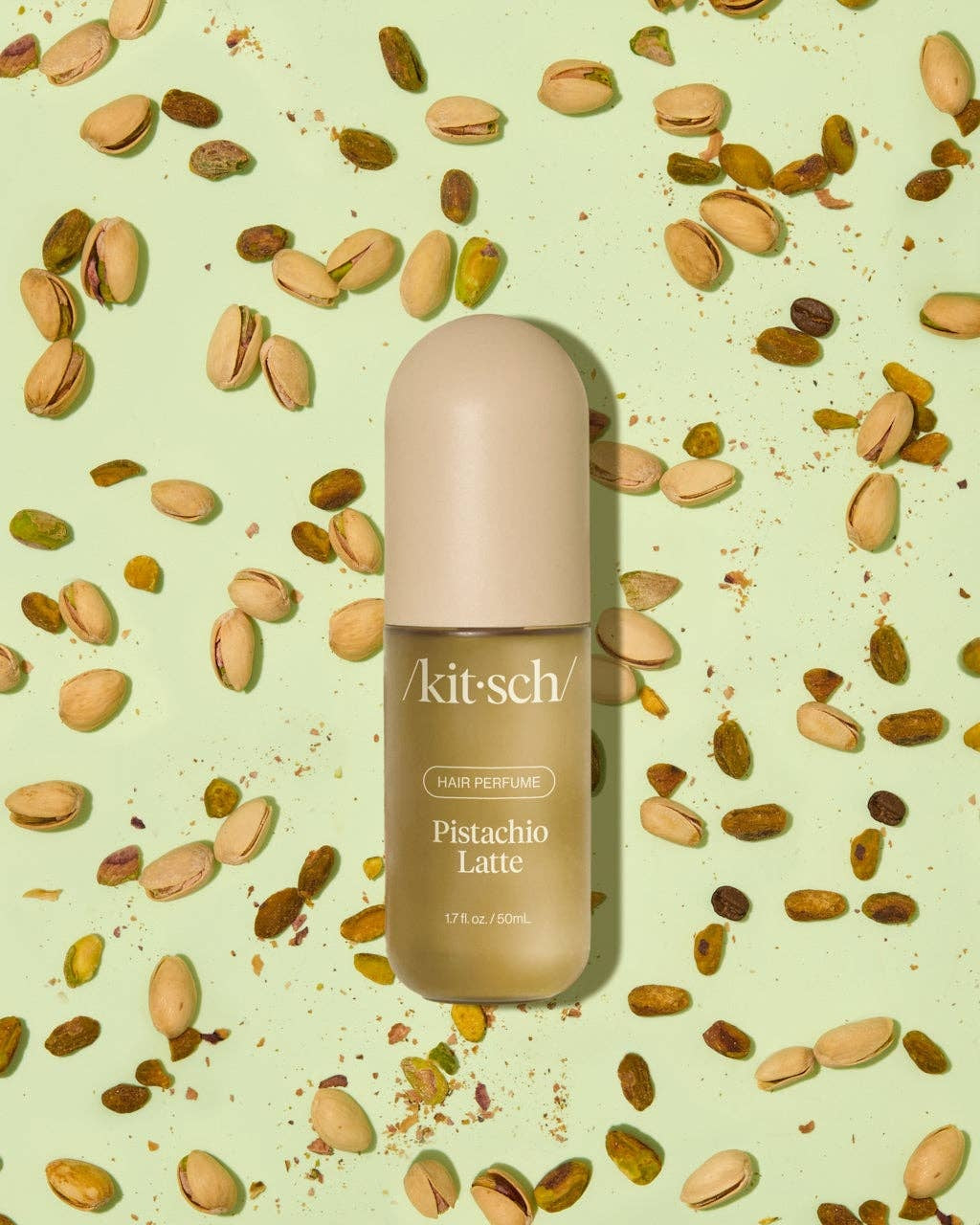 Pistachio Latte – kit•sch – hår & kroppsparfym med pistasch, kokos och varmt kaffe | FABLAB - FABLAB AB