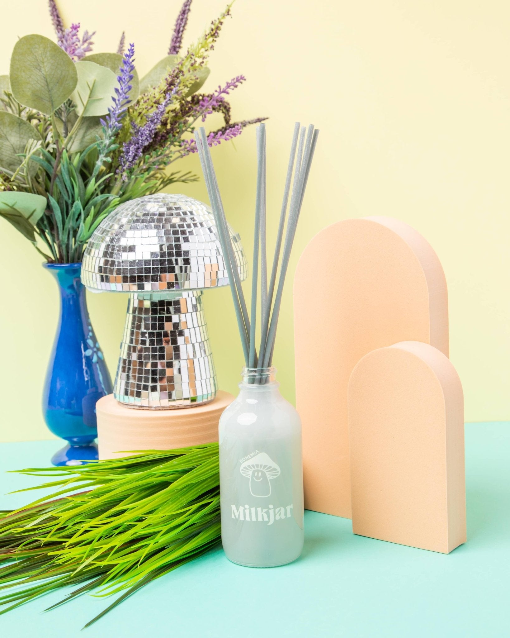 Bohemia – Milk Jar doftpinnar – citrongräs, lavendel & salvia - FABLAB AB