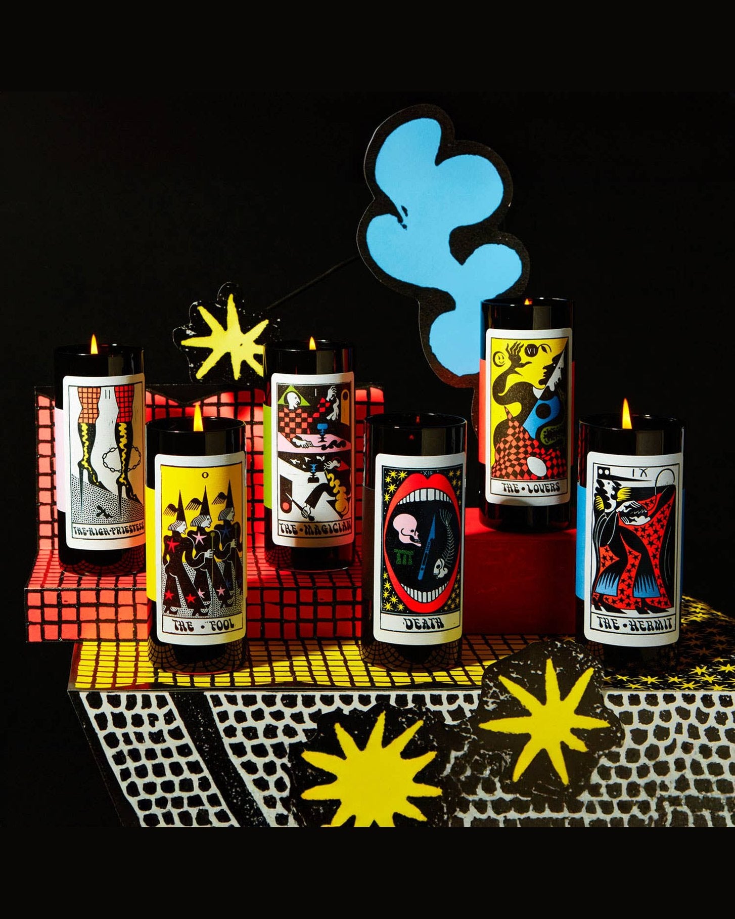 Tarot Hermit Lavender Candle - FABLAB AB