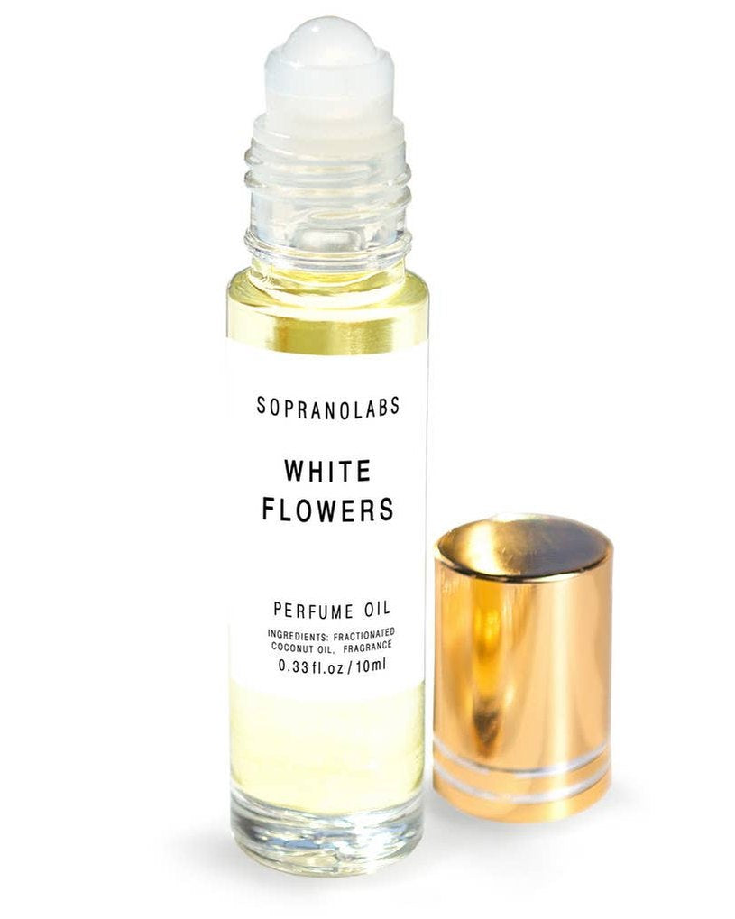 White Flowers - Vegan Perfume Oil - SopranoLabs - FABLAB AB