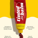 Lip & Cheek Tinted Balm - Red - dy or Not - FABLAB AB