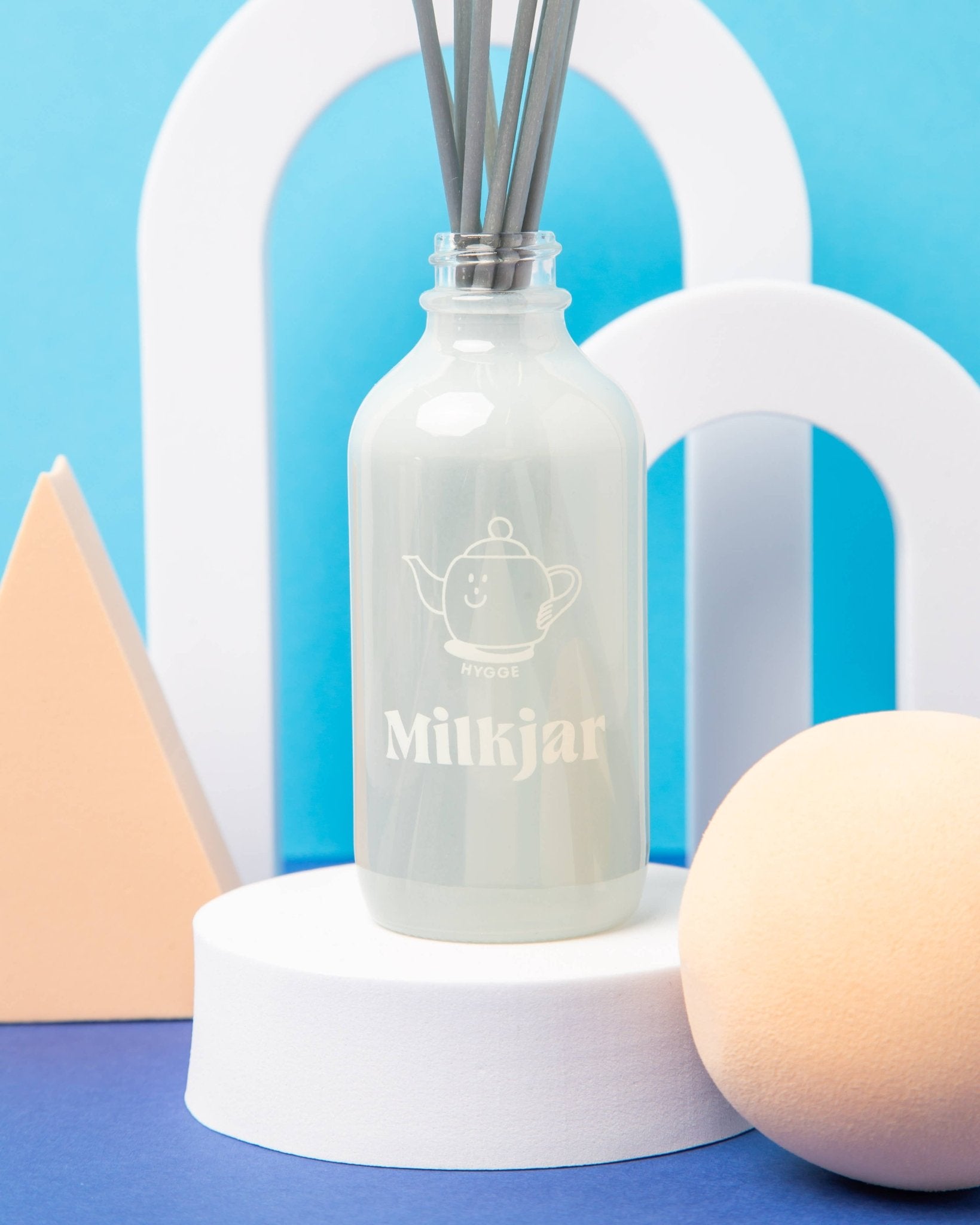 Hygge – Milk Jar doftpinnar – vanilj, tobak & havssalt - FABLAB AB
