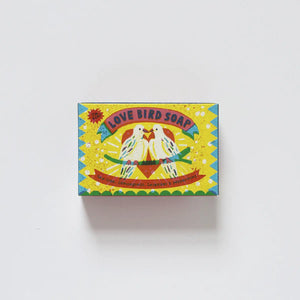 Love Birds Tea Tree, Lemongrass, Lavender & Peppermint - Soap Bar - The Printed Peanut Soap Company - FABLAB AB