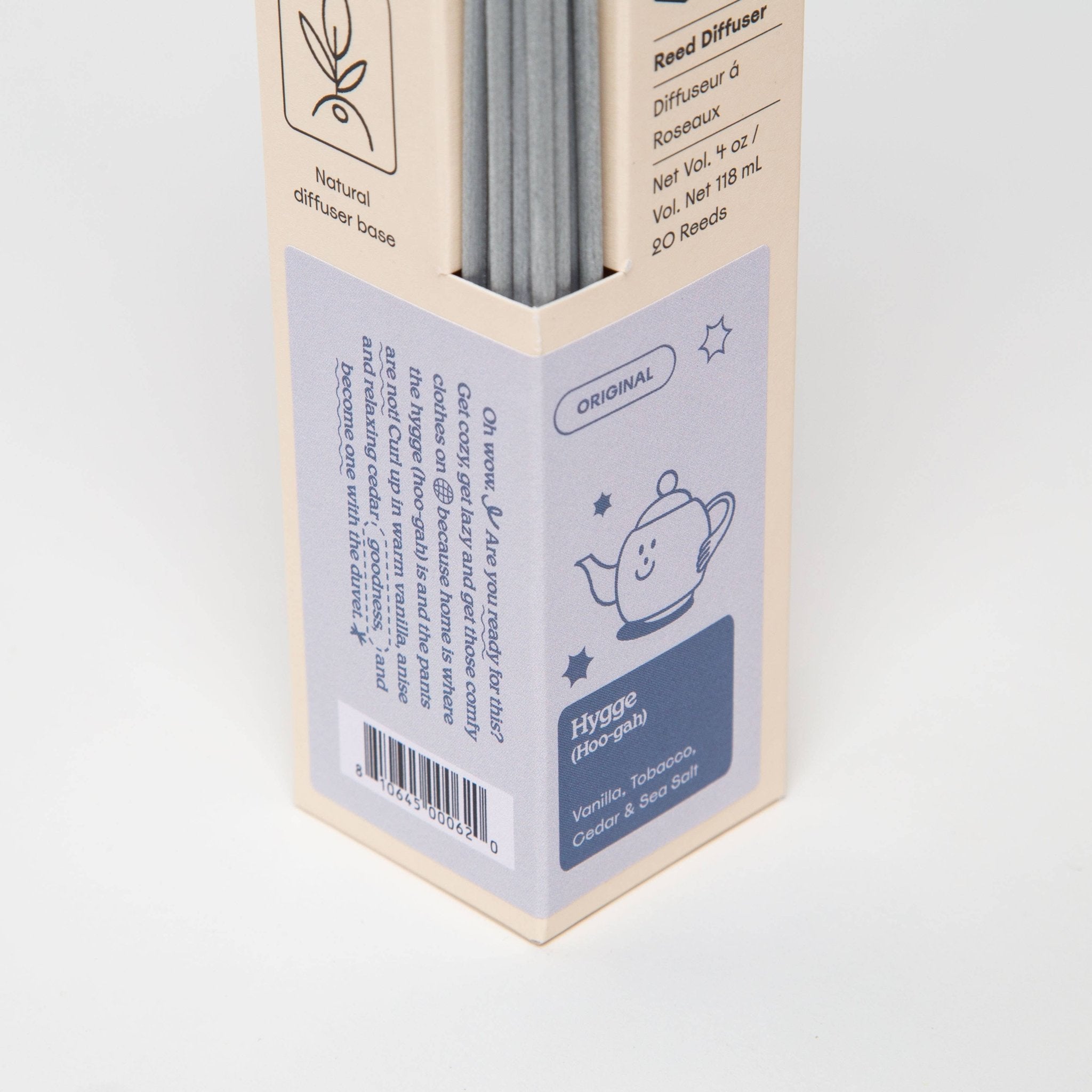 Hygge – Milk Jar doftpinnar – vanilj, tobak & havssalt - FABLAB AB