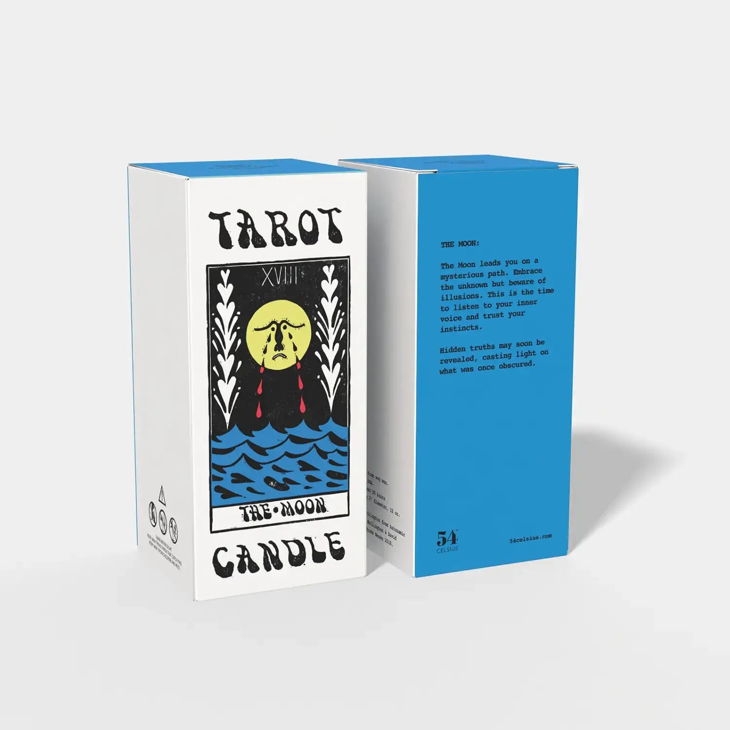 Moon Tarot Soy Candle 60h - FABLAB AB