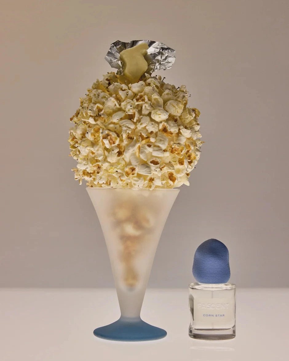 Corn Star – Fascent – Poppade popcorn, kokosvatten och sesam | FABLAB - FABLAB AB
