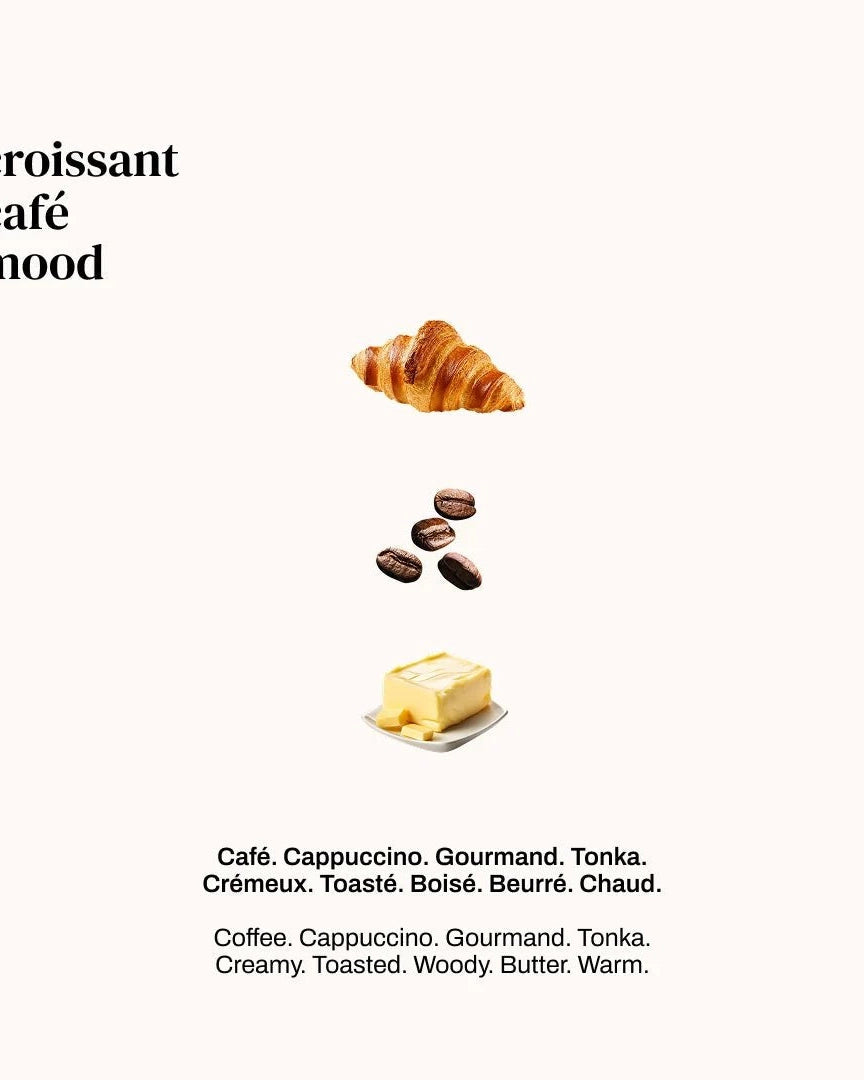 Croissant Café – Versatile Paris – Kaffe, smörig croissant och tonkaböna | FABLAB - FABLAB AB