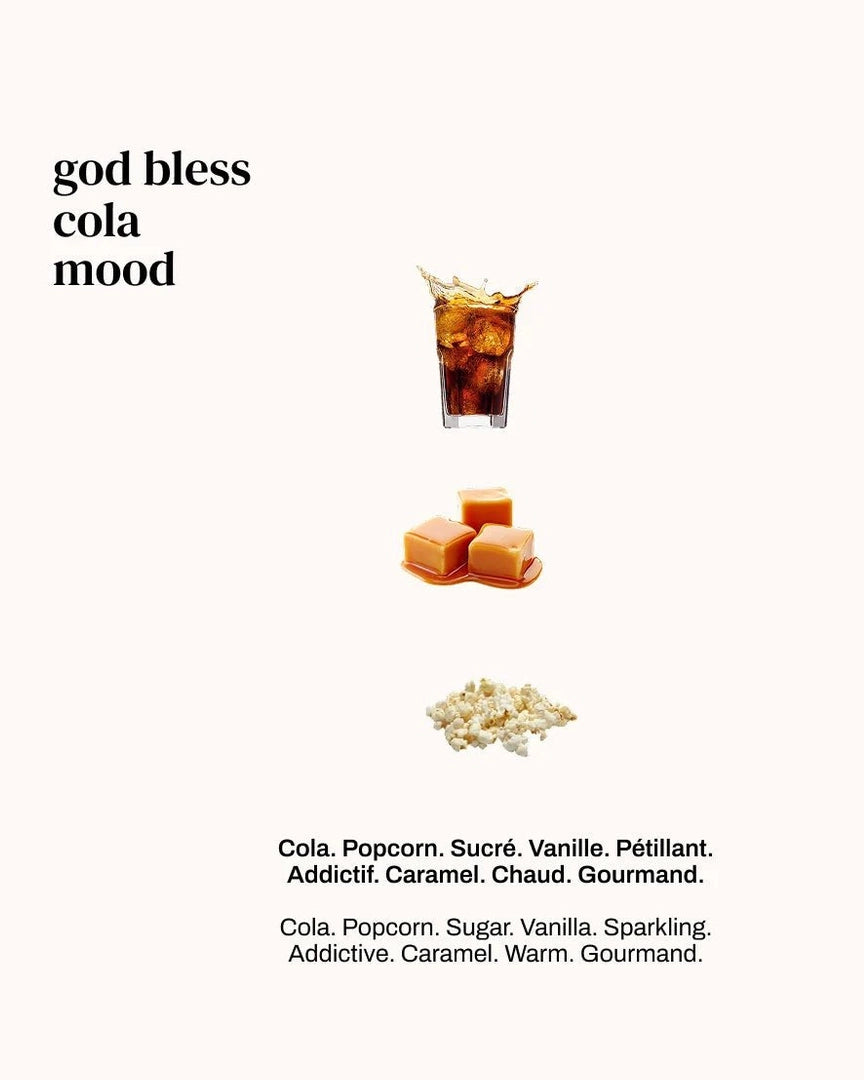 God Bless Cola – Versatile Paris – Bubblande cola, smöriga popcorn och jordnötssmör | FABLAB - FABLAB AB