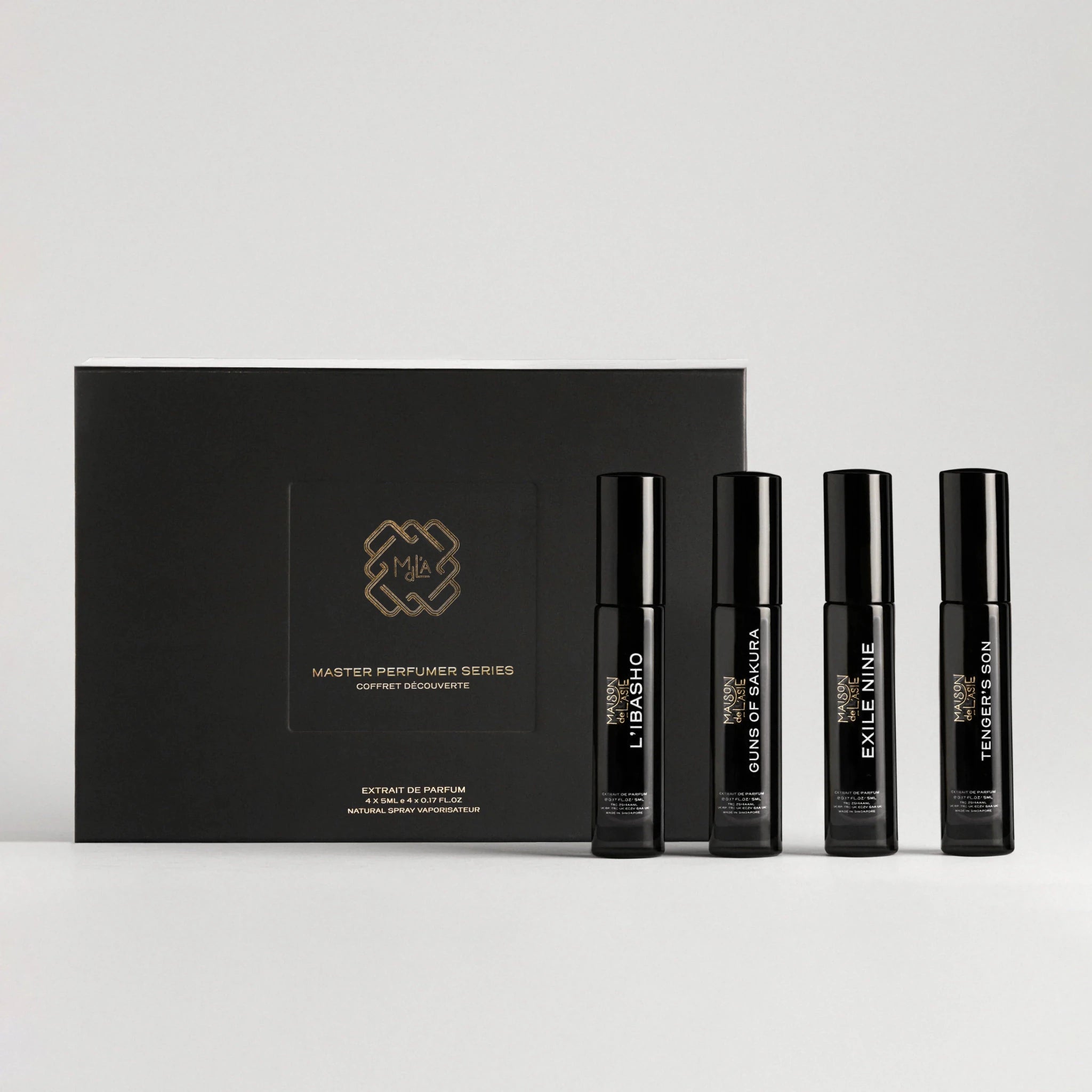 Master Perfumer Discovery Set – 4 x 5ml - Maison de L'Asie | FABLAB - FABLAB AB