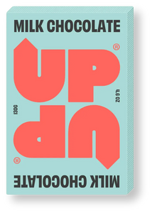 Original Milk Chocolate Bar 130G - UP-UP Chocolate - FABLAB AB