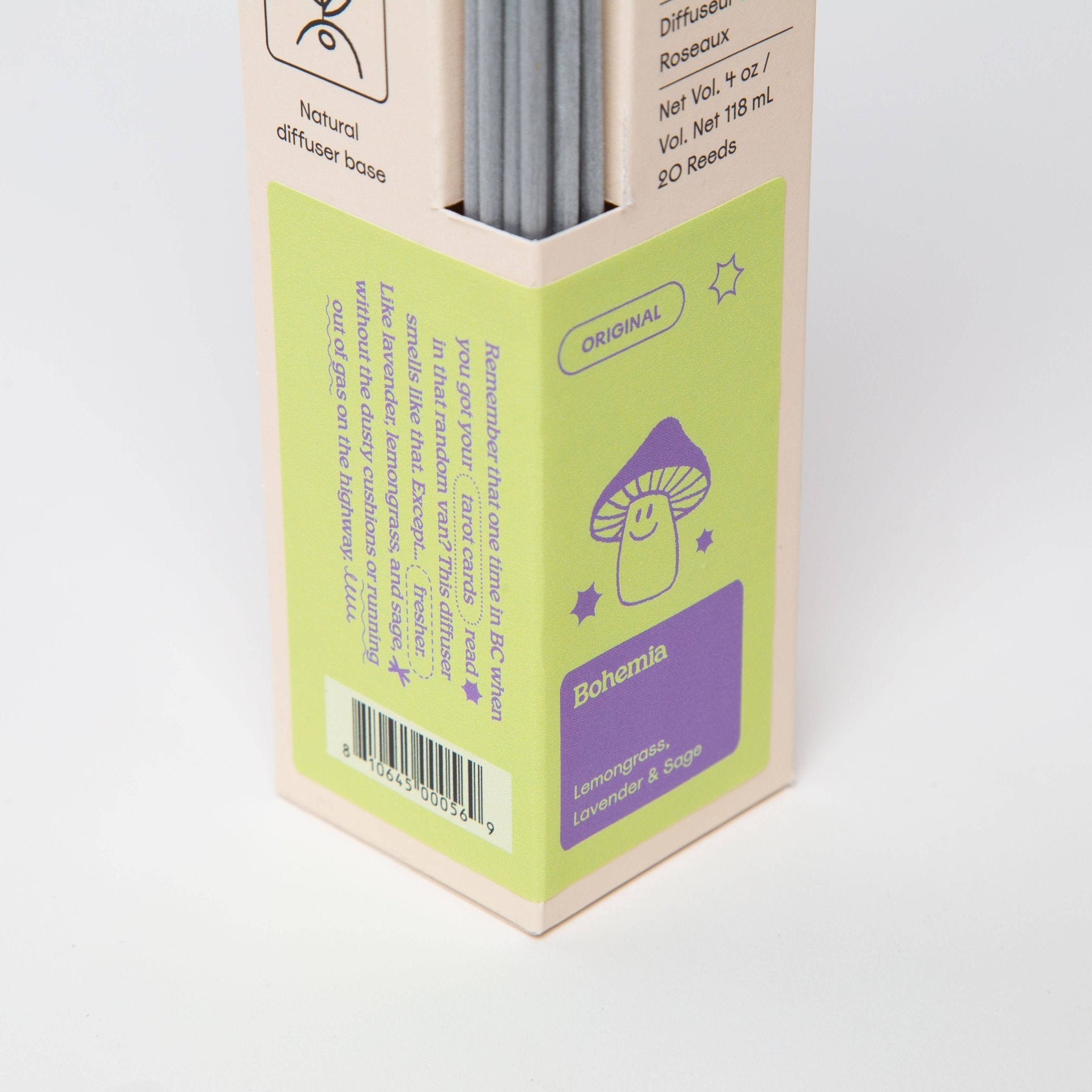 Bohemia – Milk Jar doftpinnar – citrongräs, lavendel & salvia - FABLAB AB