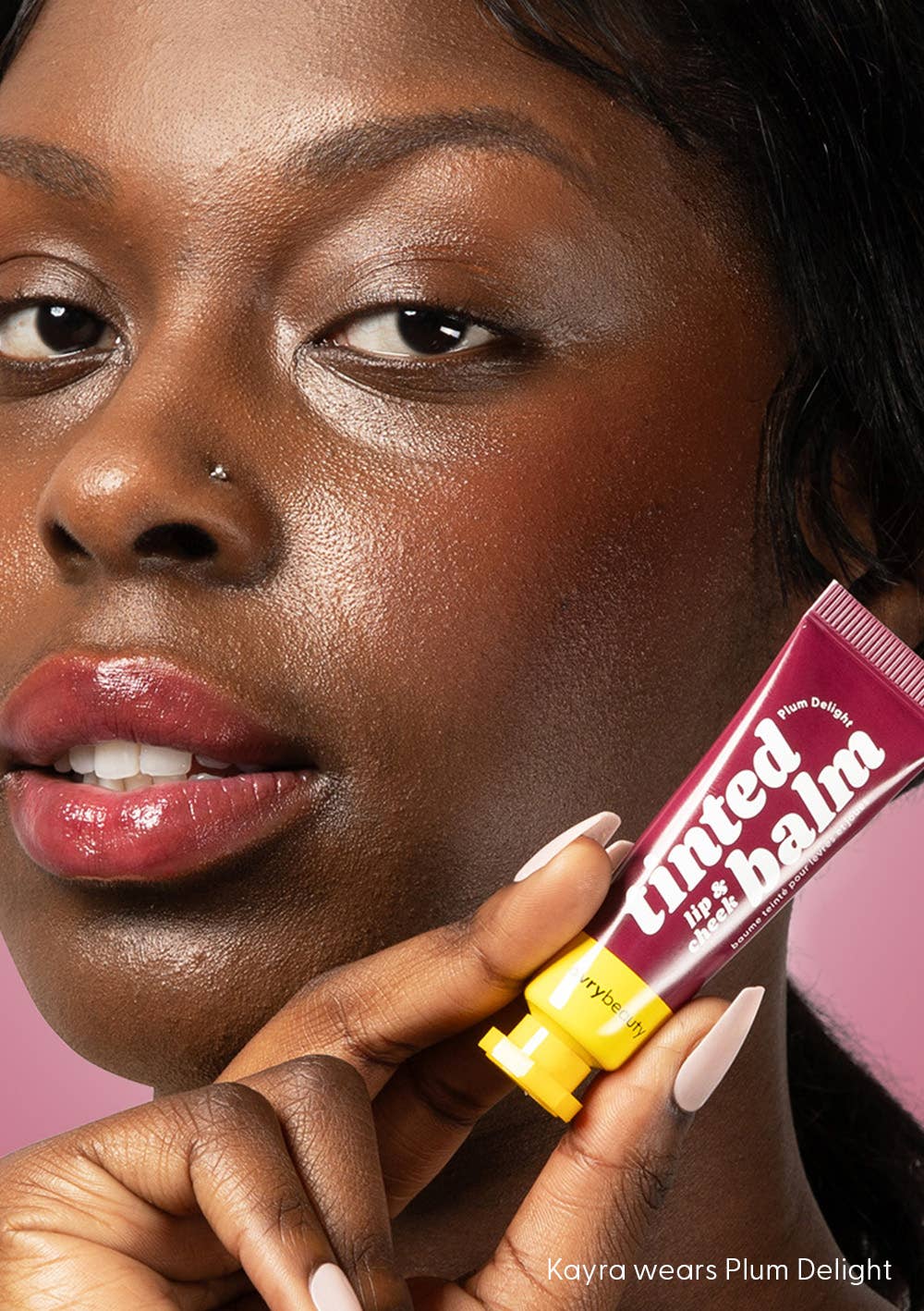 Lip & Cheek Tinted Balm - Plum Delight - FABLAB AB
