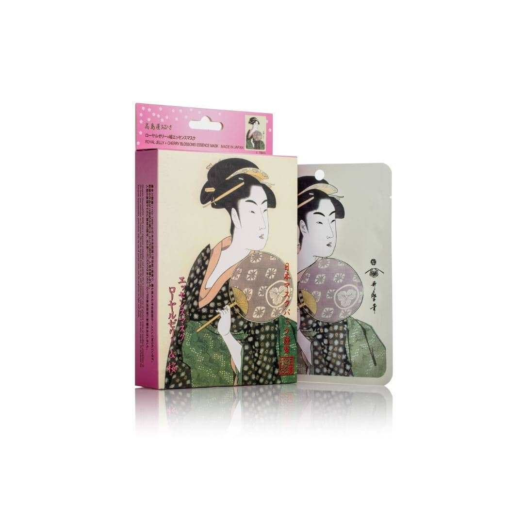MITOMO - Anti - Aging Mask Royal Jelly and Cherry Blossom - FABLAB AB