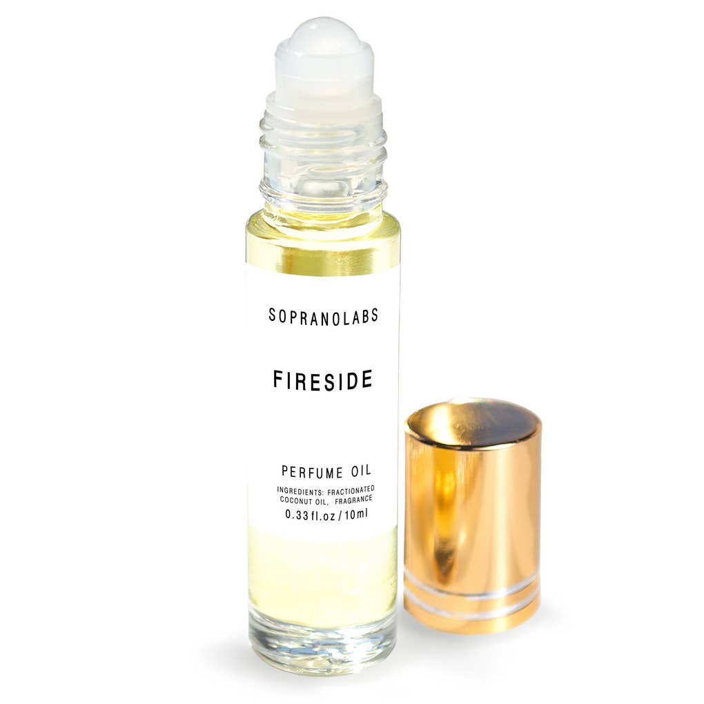 Fireside - Vegan Perfume Oil - SopranoLabs - FABLAB AB