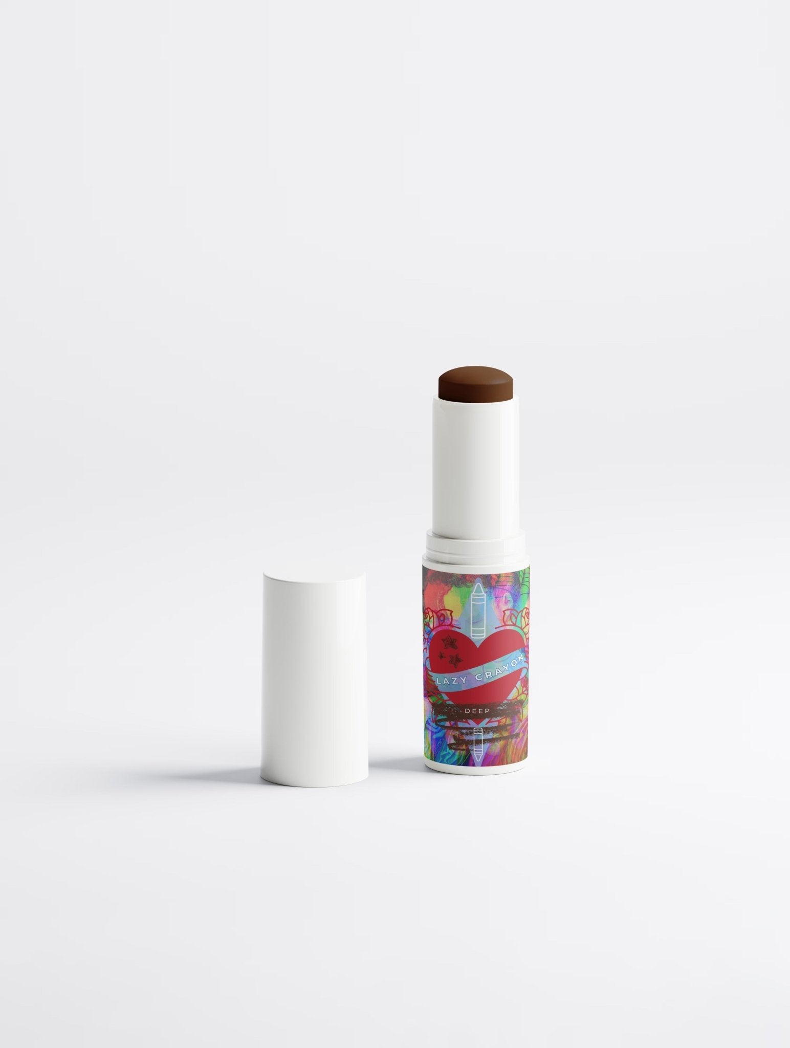Lazy Crayon – färgen deep – CC Cream Foundation Stick med ceramider och jojobaolja | FABLAB - FABLAB AB