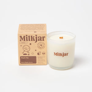 Maple Dip - Warm Maple Butter Coconut Soy Candle - Milk Jar Candle Co. - FABLAB AB
