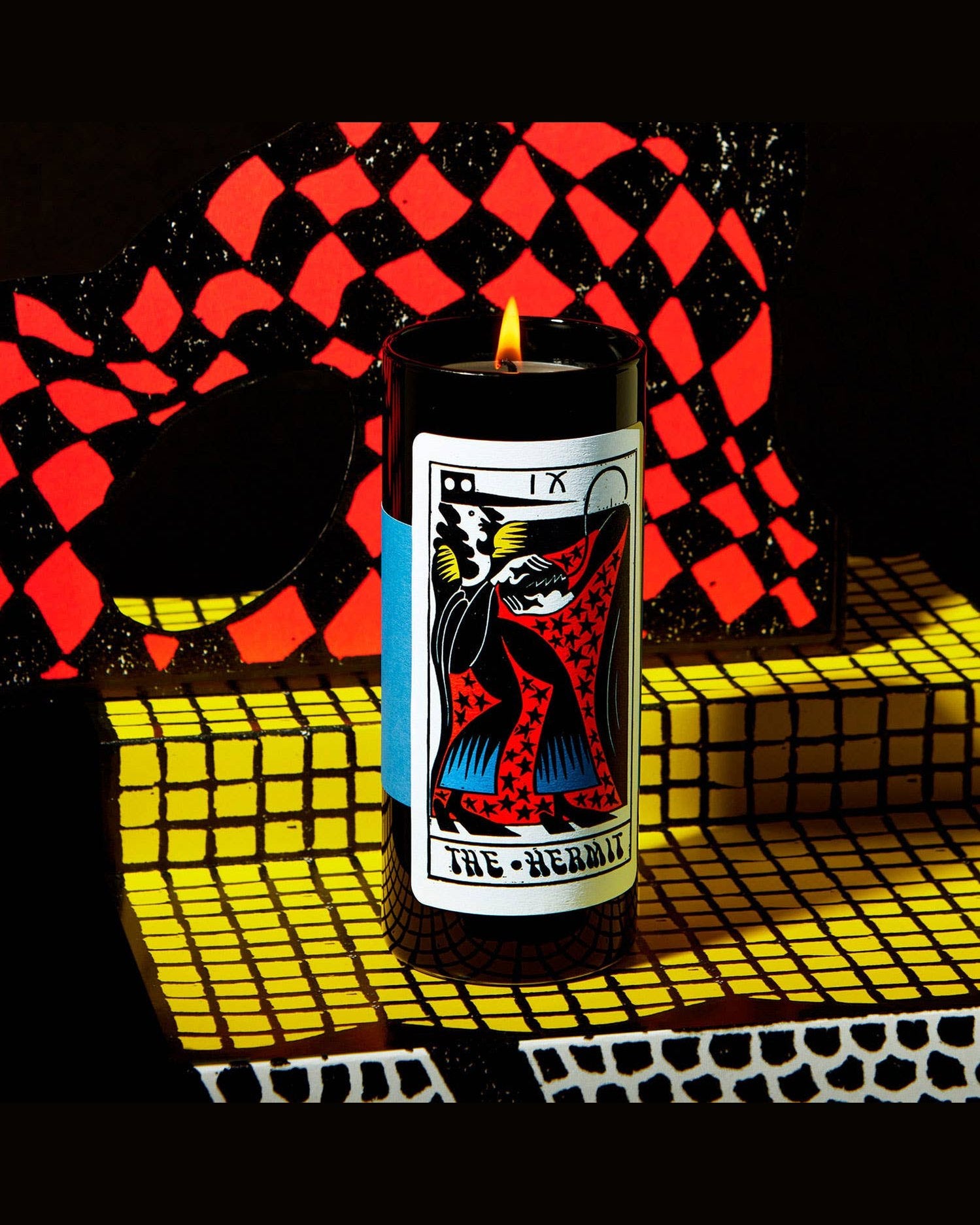 Tarot Hermit Lavender Candle - FABLAB AB