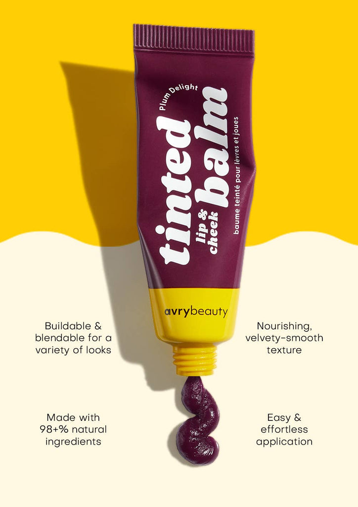 Lip & Cheek Tinted Balm - Plum Delight - FABLAB AB