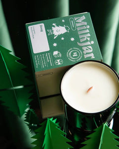 Doug - Evergreen, Bourbon & Musk Coconut Soy Candle - Milk Jar Candle Co. - FABLAB AB