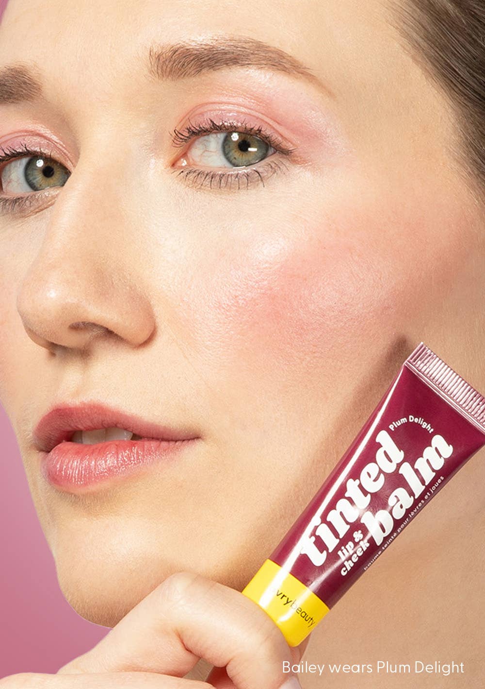 Lip & Cheek Tinted Balm - Plum Delight - FABLAB AB