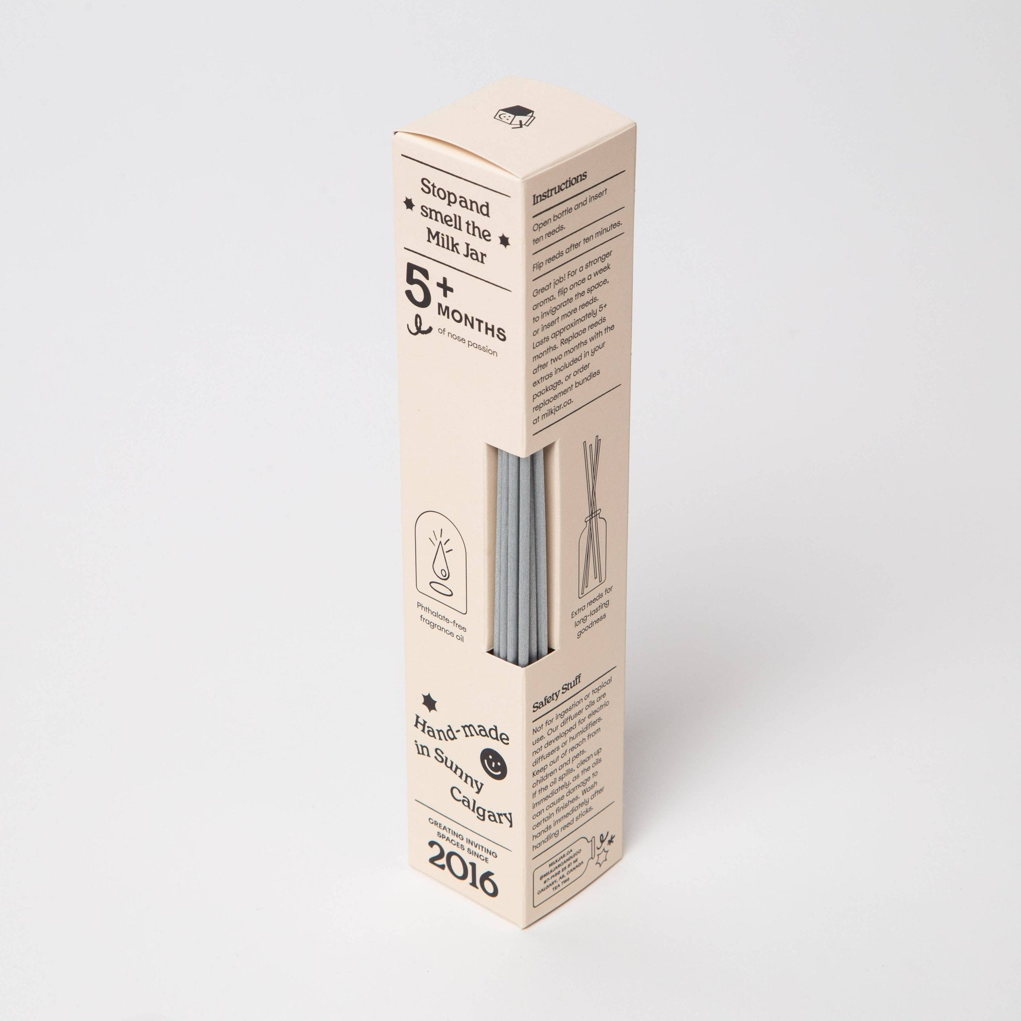 Bohemia – Milk Jar doftpinnar – citrongräs, lavendel & salvia - FABLAB AB