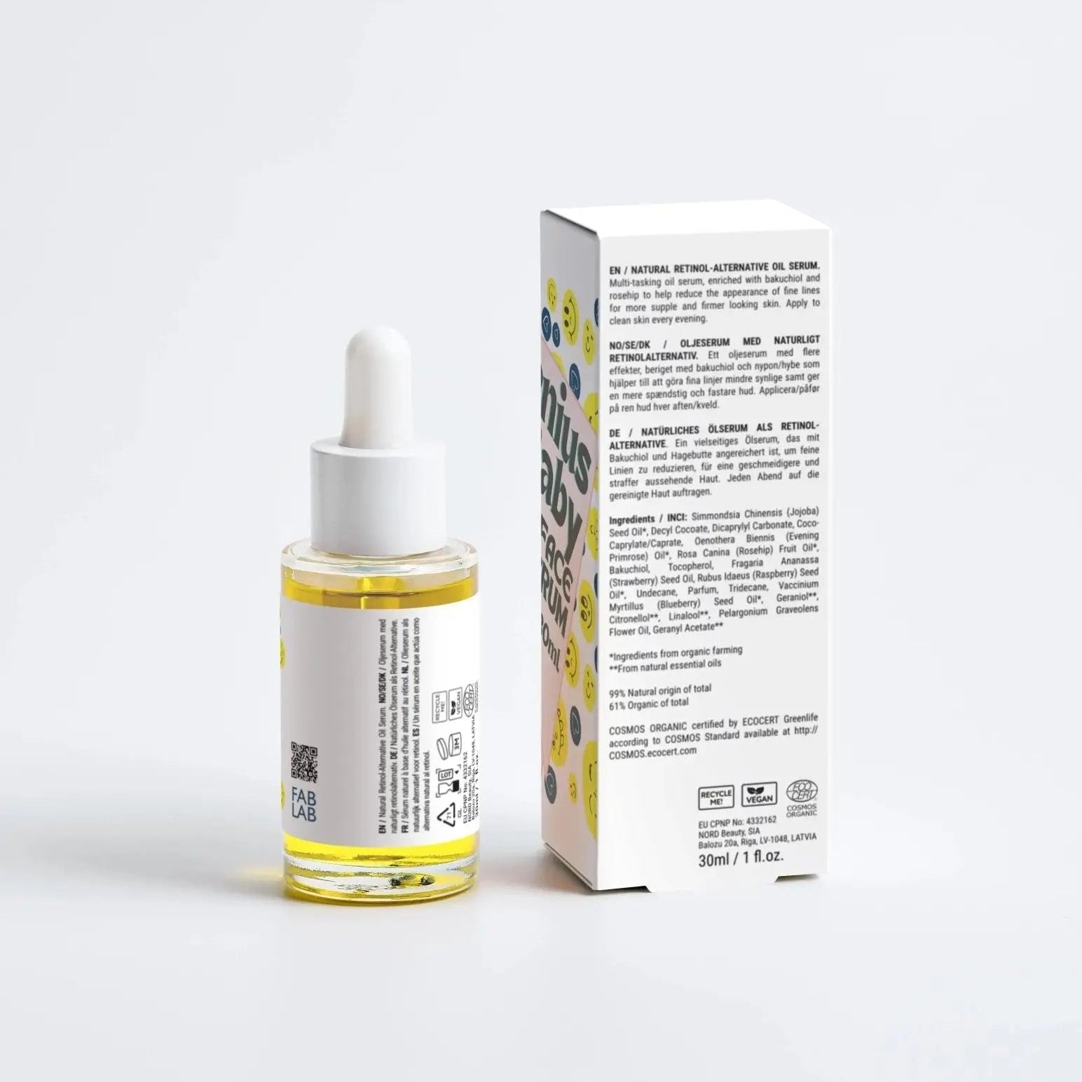 Genius Baby Face Serum - FABLAB Skincare - FABLAB AB