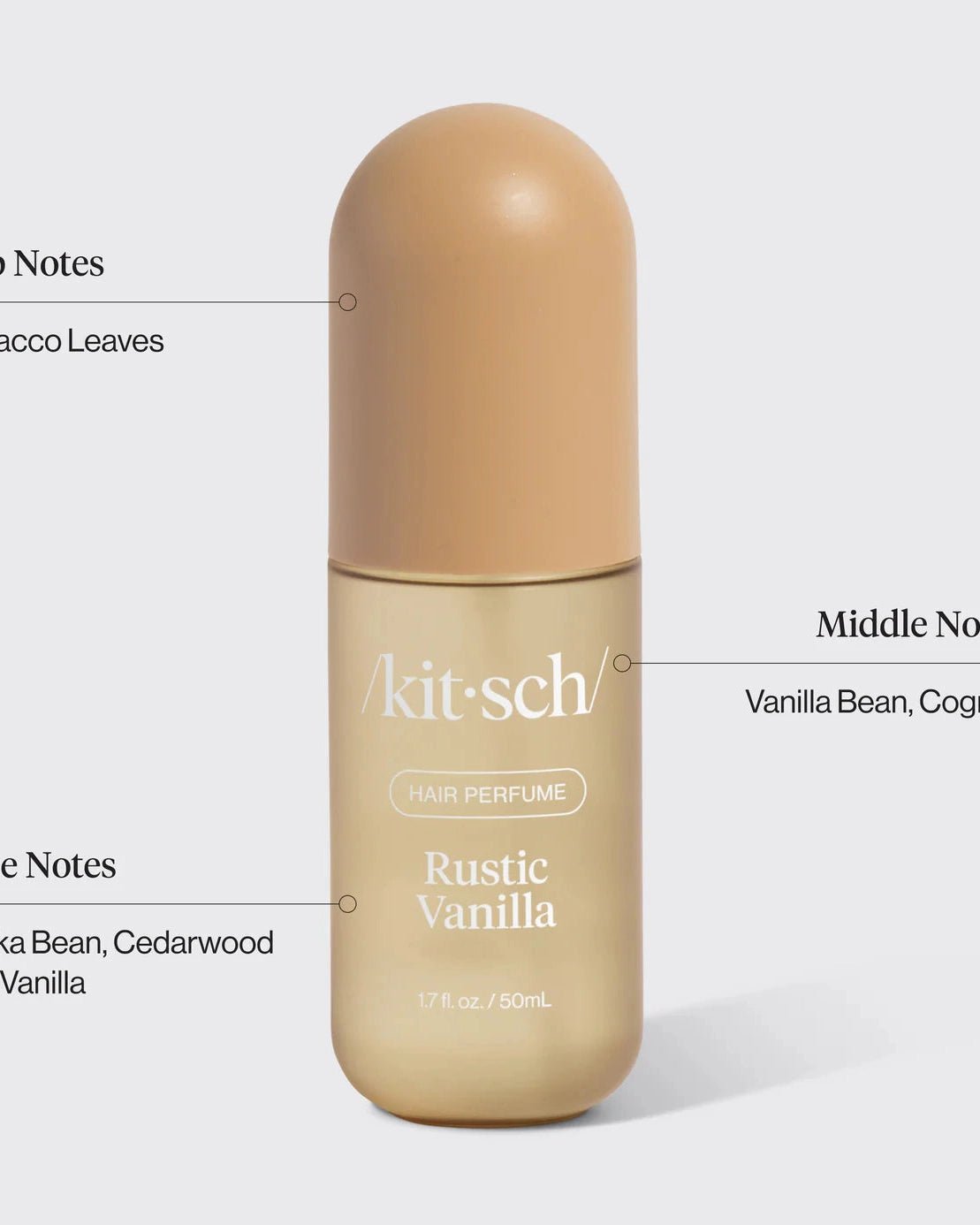 Rustic Vanilla Hair Perfume – kit•sch – Tobaksblad, konjak och mörk vanilj | FABLAB - FABLAB AB