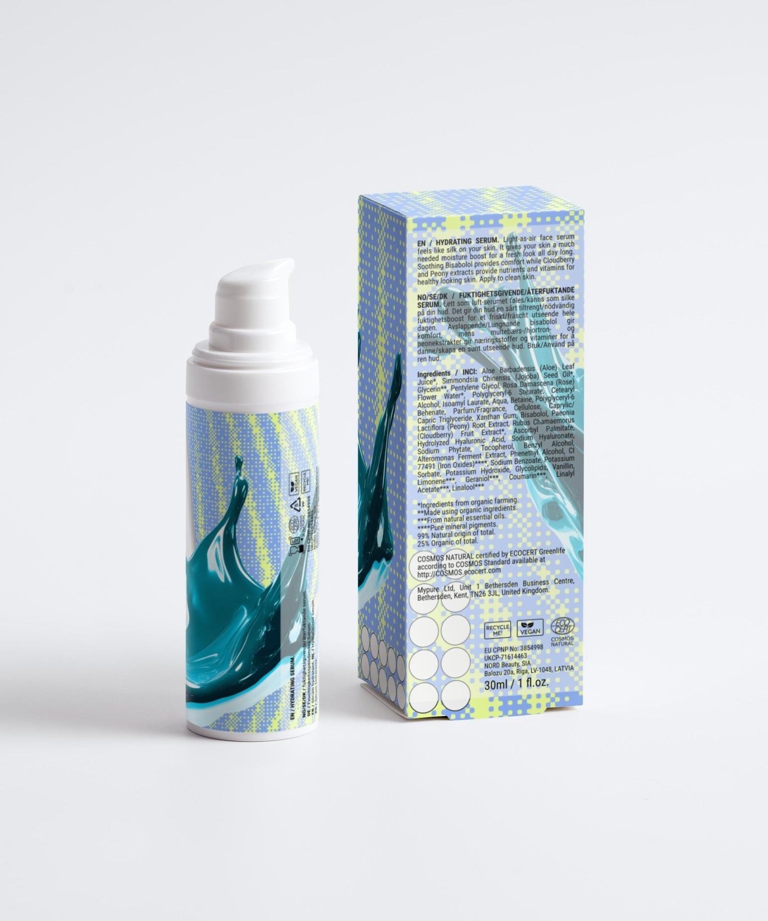 Feisty Face Serum – Silkeslent fuktserum med hjortron & hyaluronsyra | FABLAB - FABLAB AB