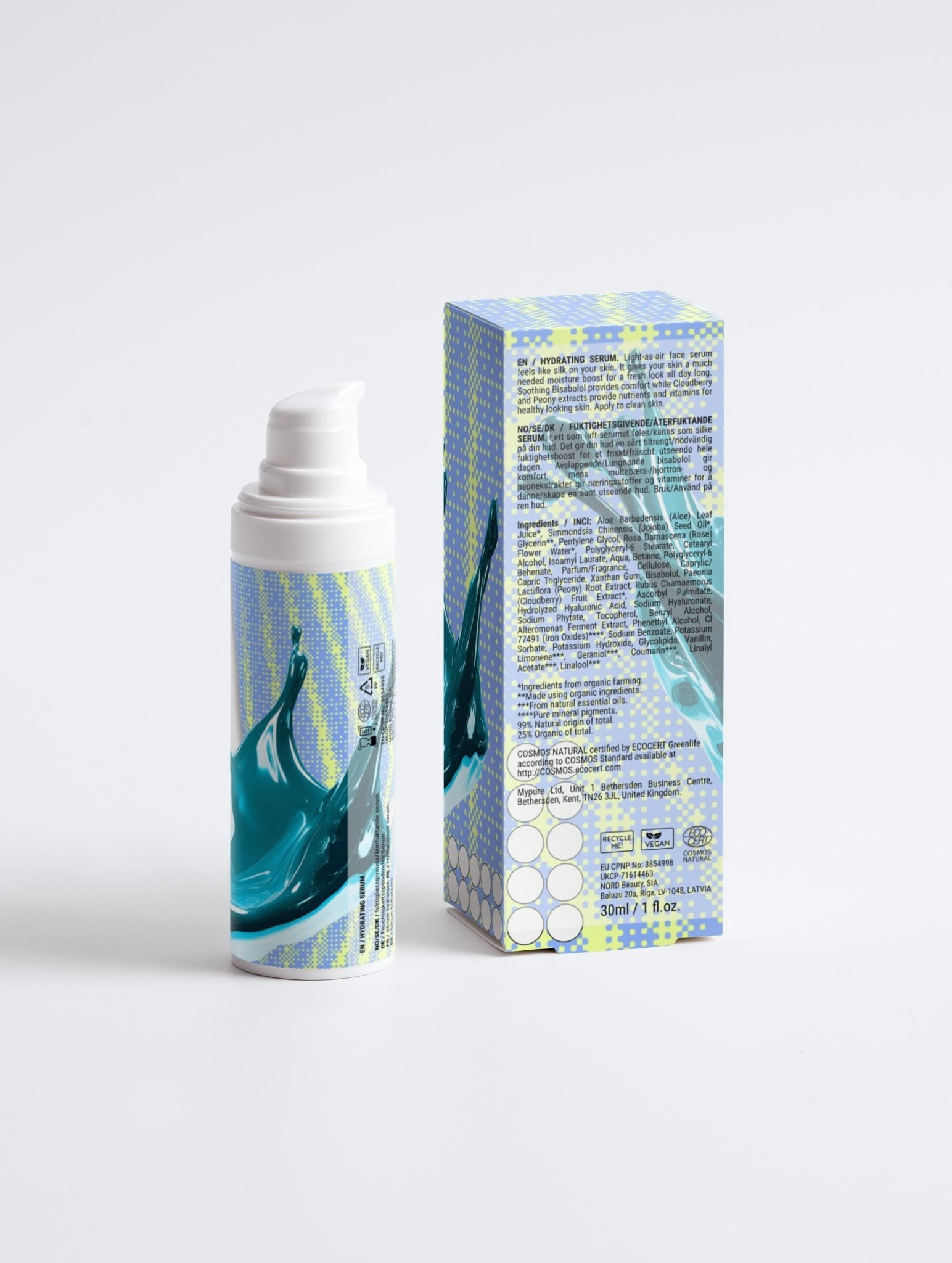 Feisty Face Serum – Silkeslent fuktserum med hjortron & hyaluronsyra | FABLAB - FABLAB AB