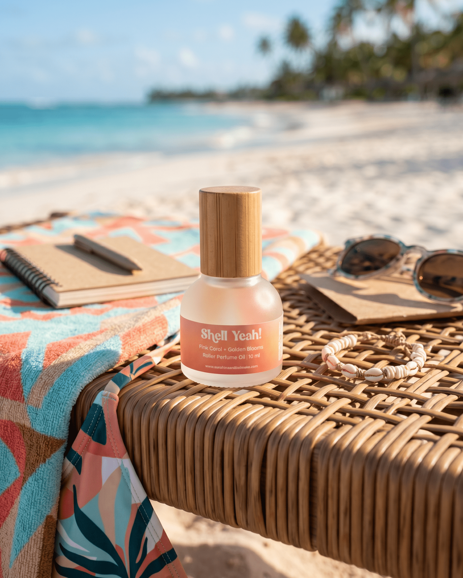 Shell Yeah – Sunshine + Saltwater – Mandarin, ananas och rosa socker | FABLAB - FABLAB AB