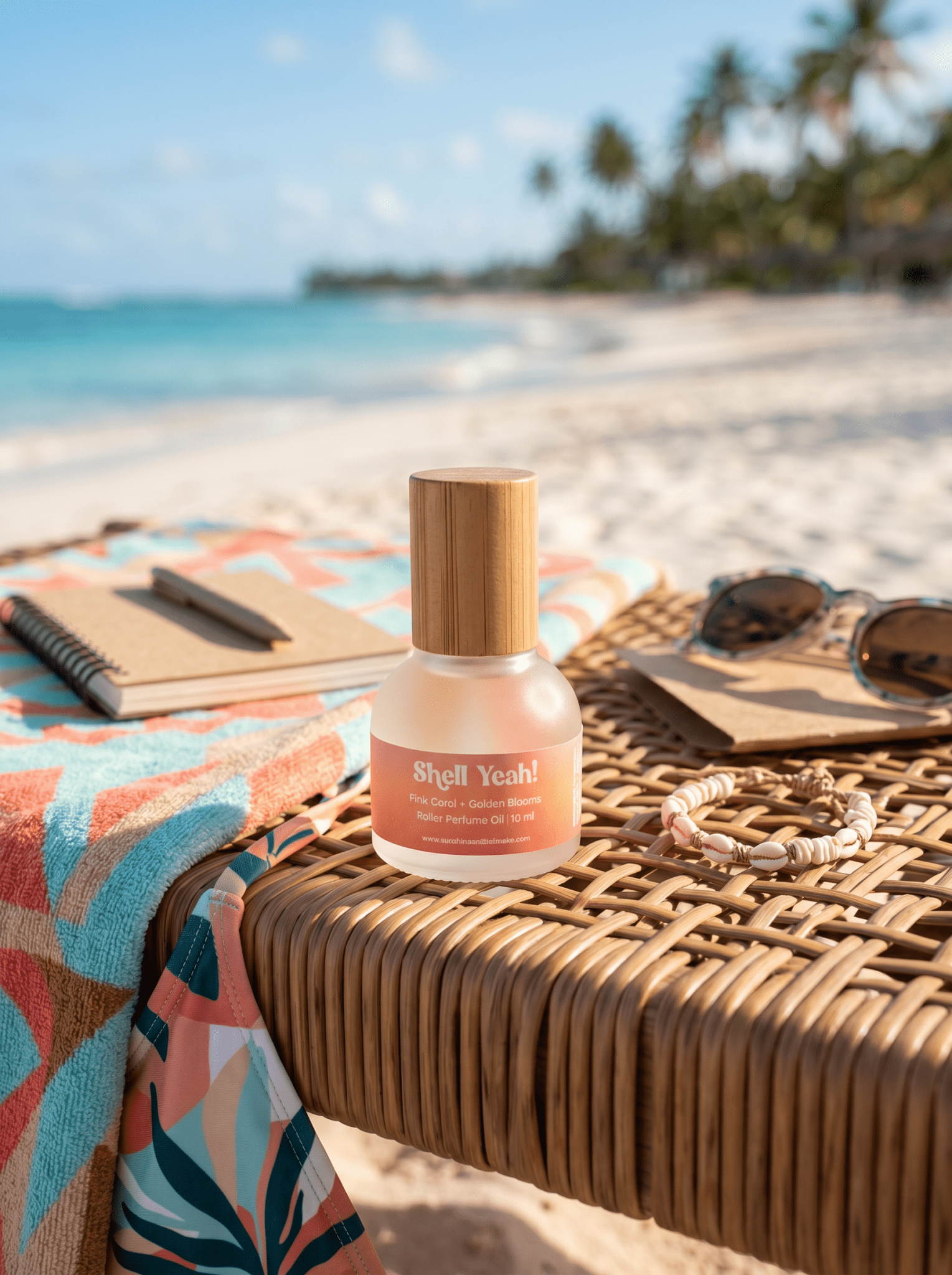 Shell Yeah – Sunshine + Saltwater – Mandarin, ananas och rosa socker | FABLAB - FABLAB AB