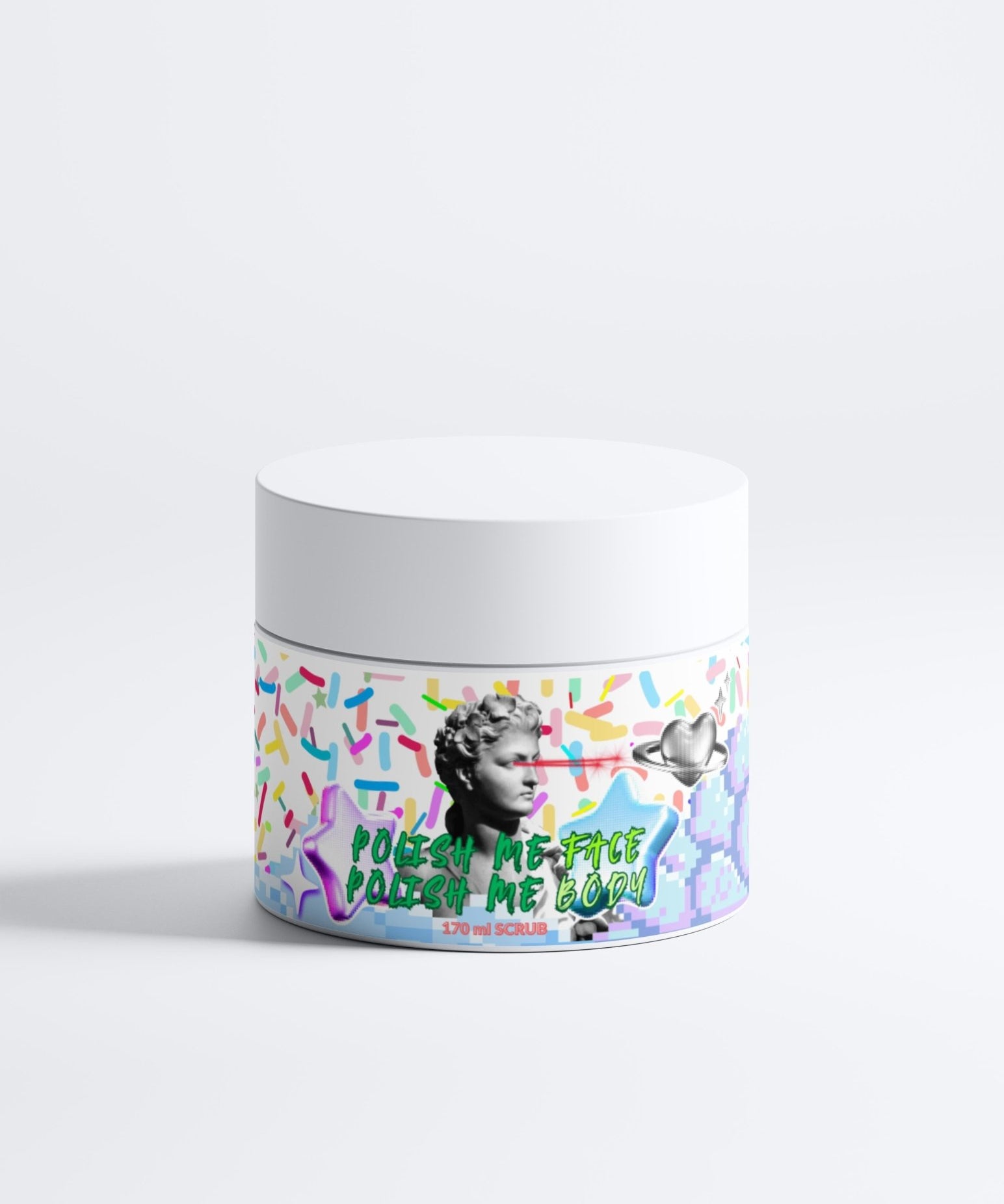 Polish Me Face Polish Me Body – Krämig skrubb med vulkansand och nordiska bärextrakt | FABLAB - FABLAB AB