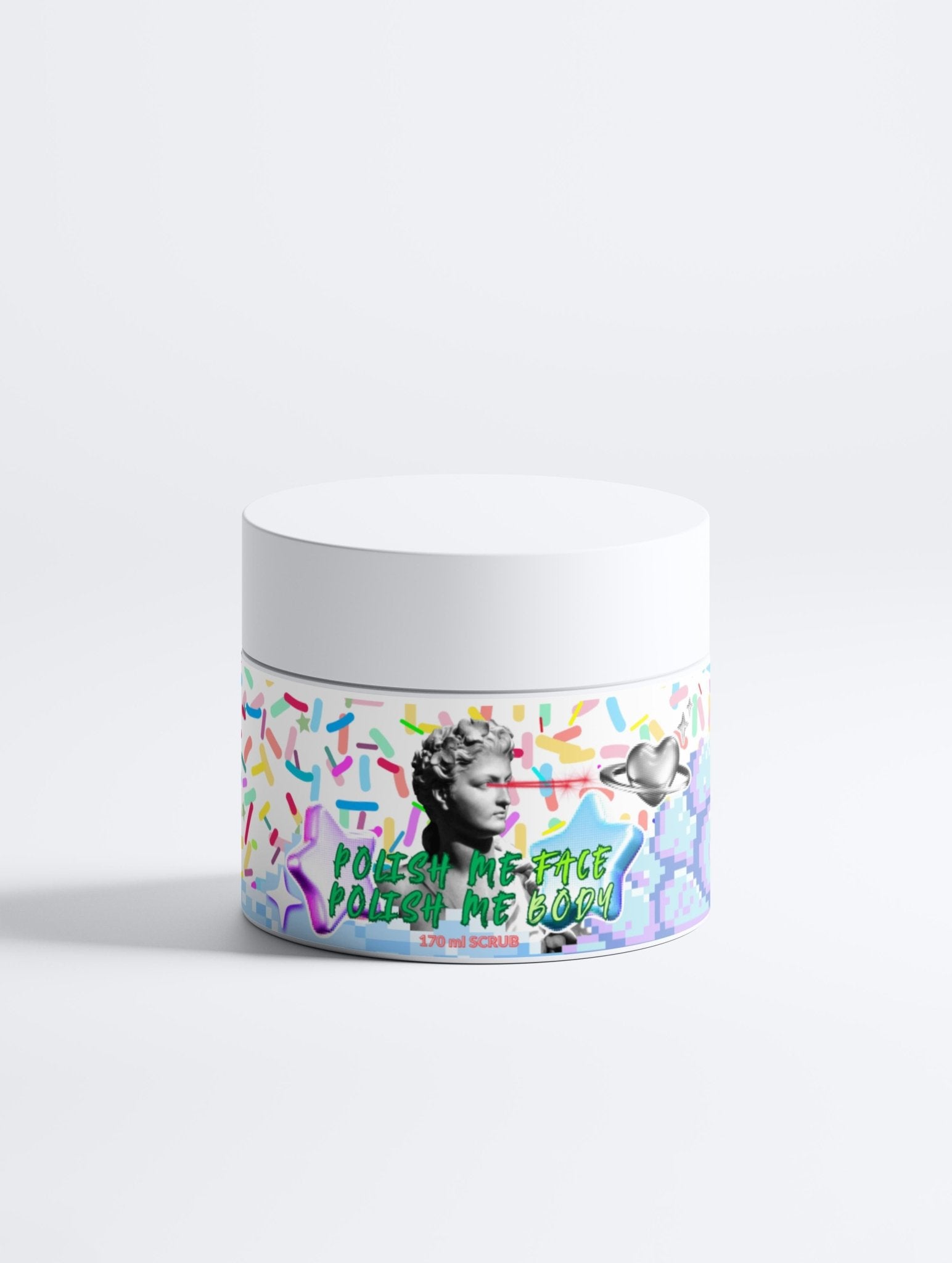 Polish Me Face Polish Me Body – Krämig skrubb med vulkansand och nordiska bärextrakt | FABLAB - FABLAB AB