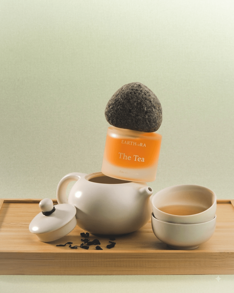 The Tea – EARTHORA – te, fuktig jord och fikonblad | FABLAB - FABLAB AB