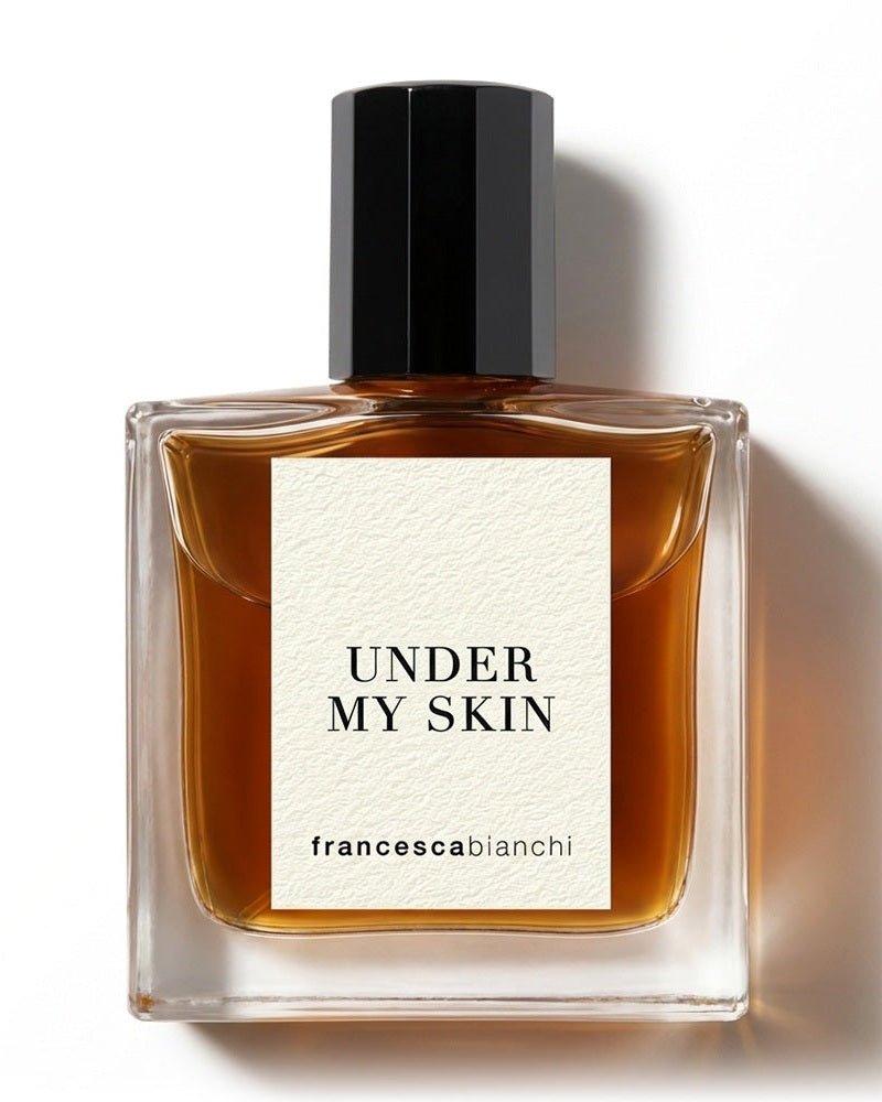 Under My Skin – Francesca Bianchi – En nischparfym med peppar, orris och läderackord| FABLAB - FABLAB AB
