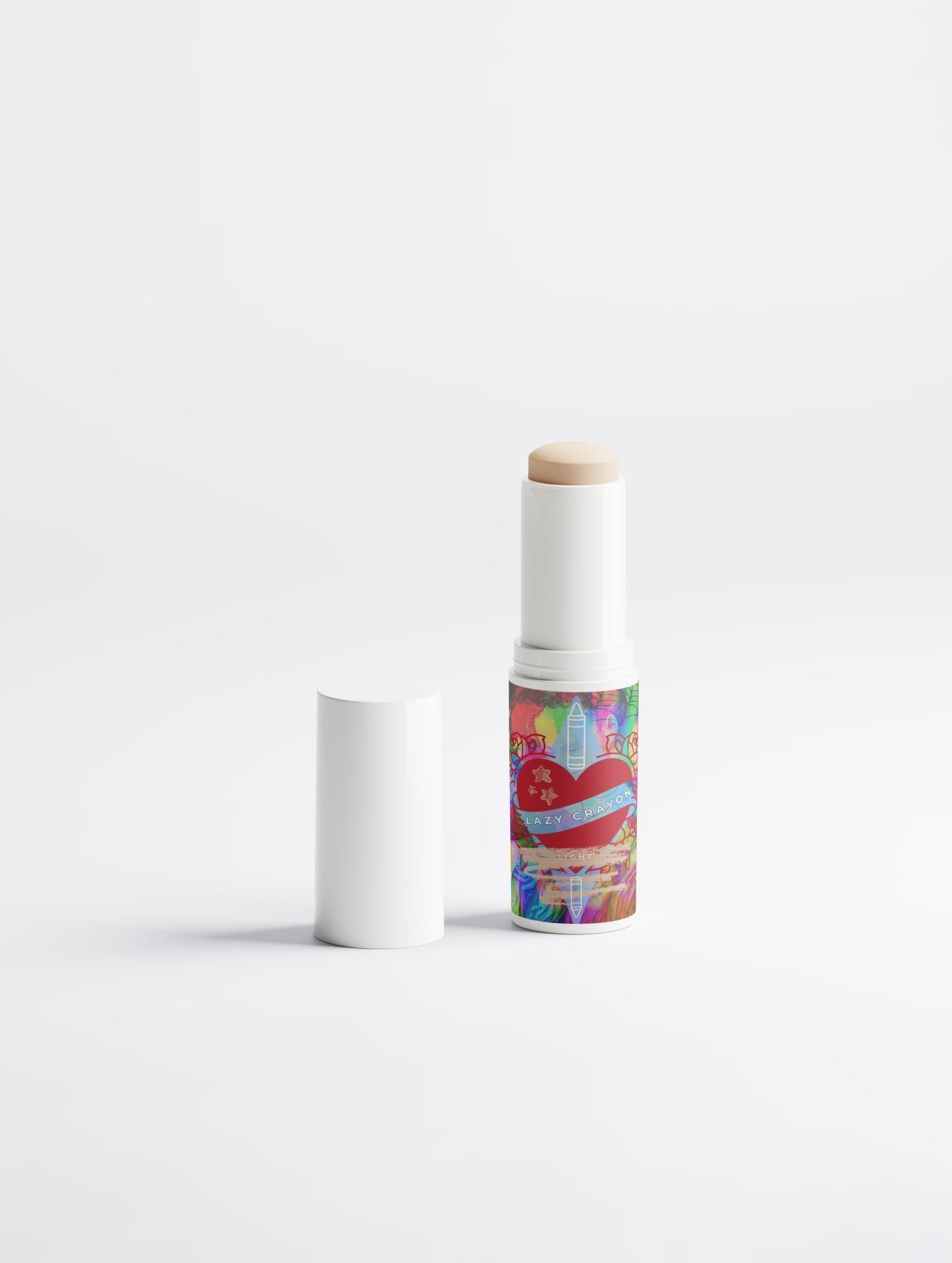 Lazy Crayon – Färgen Light – CC Cream Foundation Stick med ceramider och jojobaolja | FABLAB - FABLAB AB