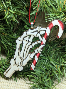 Creepy Christmas Ornament Skeleton Hand - Iamnotsocool - FABLAB AB