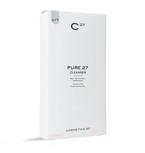 Pure 27 cleanser - Face cleansing gel - Cosmetics 27 - FABLAB AB