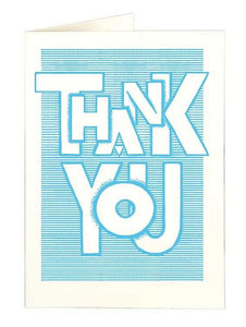 Thank you Blue - Thank You - The Archivist Gallery | FABLAB AB
