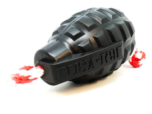 Grenade Durable Rubber Chew Toy - SodaPup - FABLAB AB