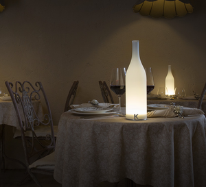 Bacco Table/Floor Lamp - White - Karman - FABLAB AB