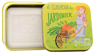 Soap in Tin Box - Gardener's Soap - La Savonnerie de Nyons - FABLAB AB