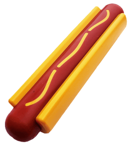 Hot Dog Ultra Durable Nylon Dog Chew Toy - SodaPup - FABLAB AB