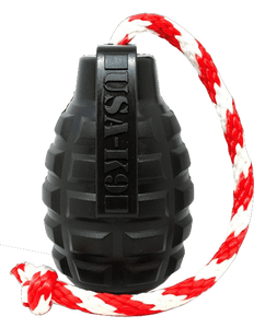 Grenade Durable Rubber Chew Toy - SodaPup - FABLAB AB
